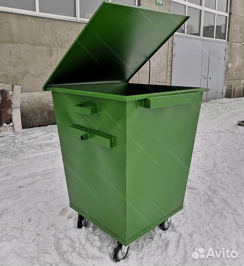 Евроконтейнер металлический 1,1 м3 Арт б1195