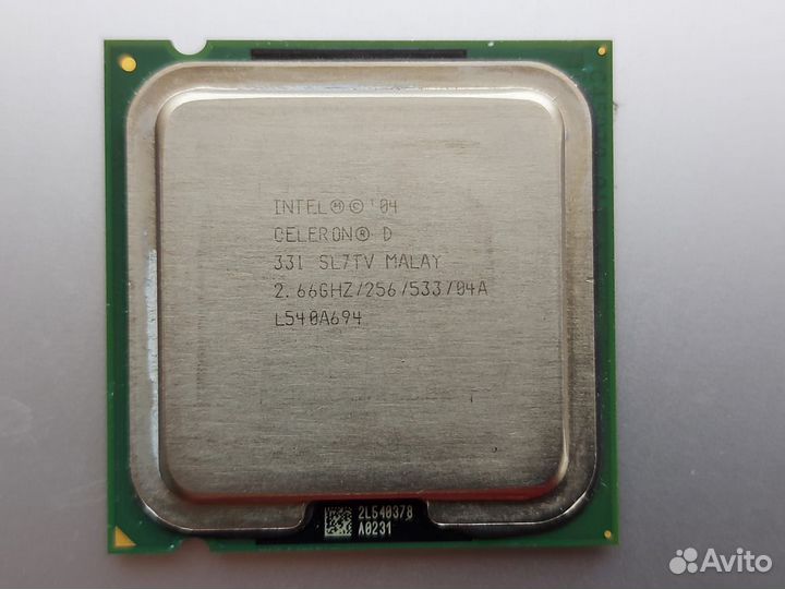 Процессор intel celeron 440