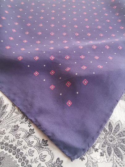 Винтажный шёлковый платок