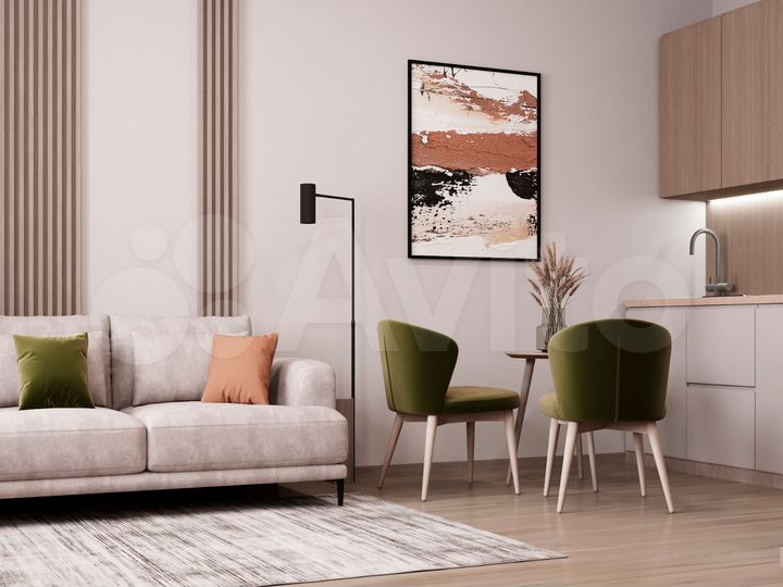 Номер в доходном апарт-отеле 3*