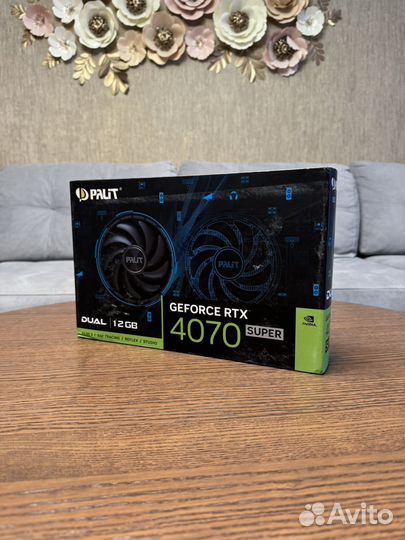Видеокарта Palit Rtx 4070 Super 12gb