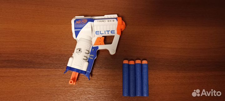 Бластеры Nerf (2 шт.) + доп. детали (7 шт.)