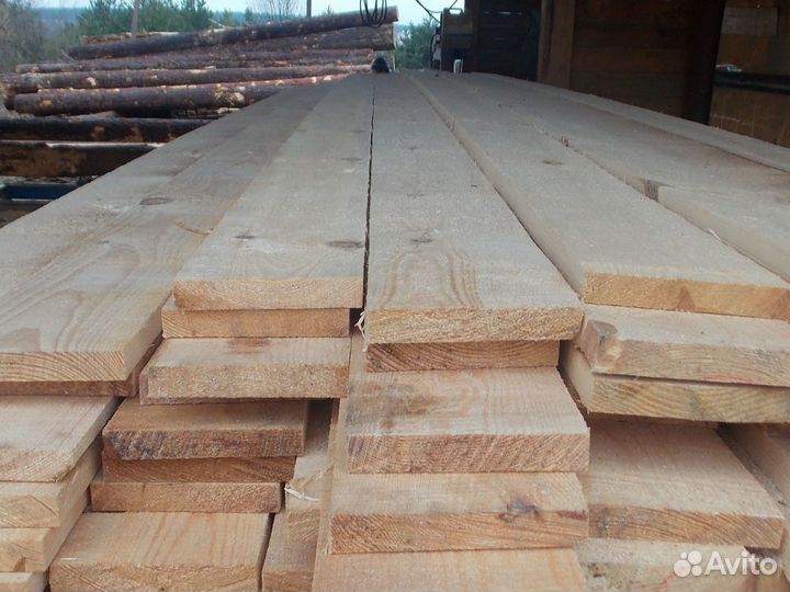 Доска обрезная в розницу ГОСТ 100мм