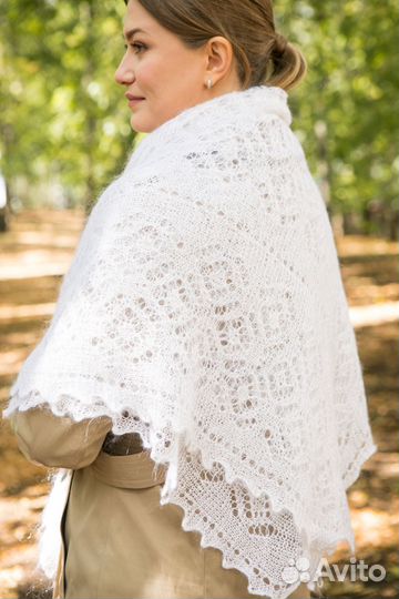 Платок шаль пуховая