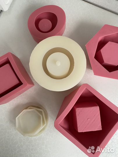 Силиконовая форма для бетона и гипса