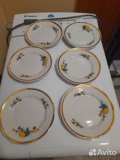 Тарелки дулево СССР