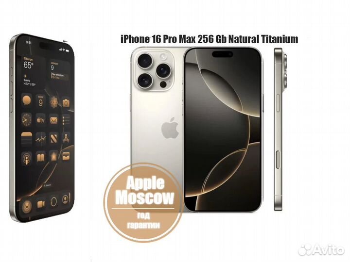 iPhone 16 Pro Max, 256 ГБ