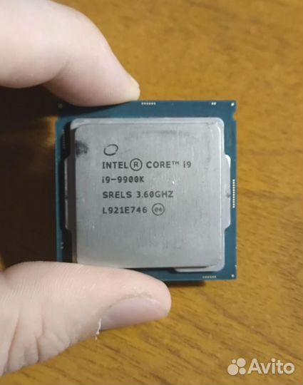 Процессор intel core i9 9900k