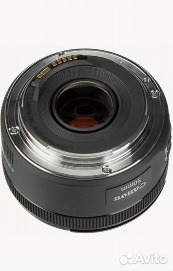 Объектив портретный Canon EF 50mm 1.8 stm