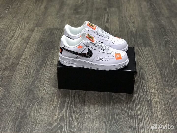 Кроссовки Nike Air Force 1 Just Do IT White