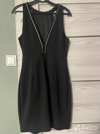 Платье love republic 46 короткое черное