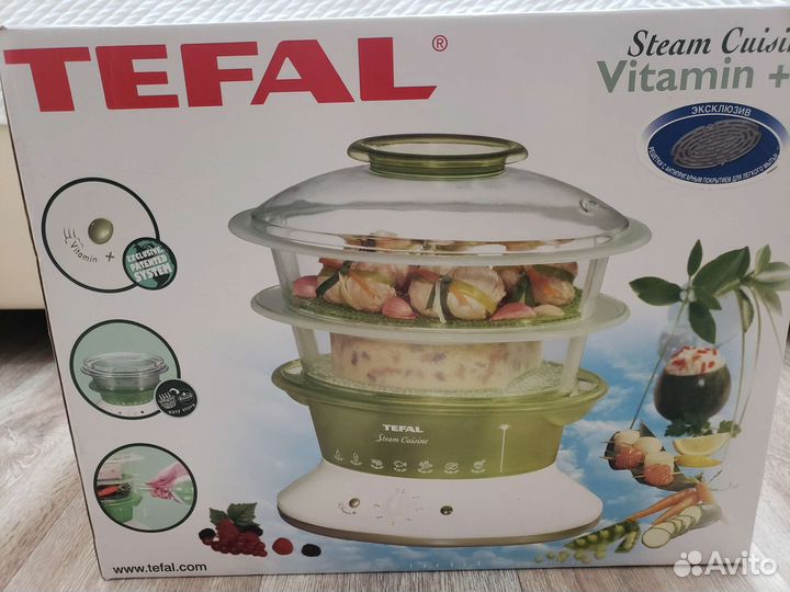 Пароварка tefal новая