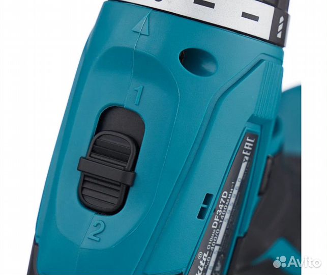 Аккумуляторная дрель-шуруповерт Makita DF347DWE