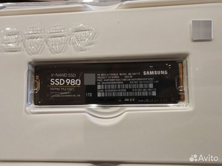 Ssd samsung 980 m2