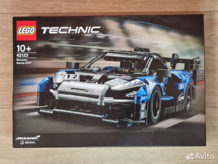Новый Lego Technic 42123 McLaren Senna GTR