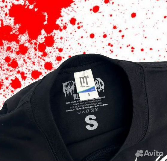 Футболка playboi y2k opium