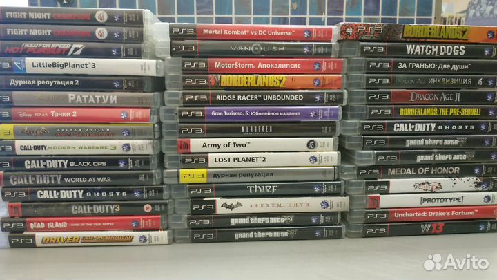 Более 200 дисков PS3 лицензия + обмен