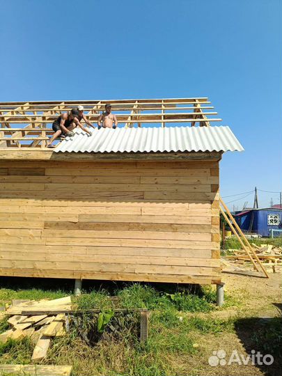 Строим дома из бруса