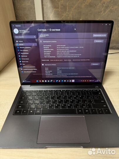 Huawei matebook 14s 16gb 1024