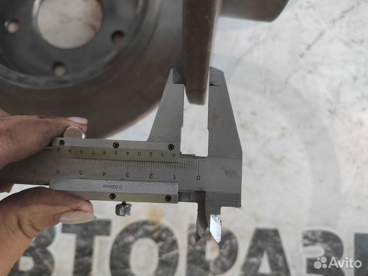 Диск тормозной задний Nissan Primera P12