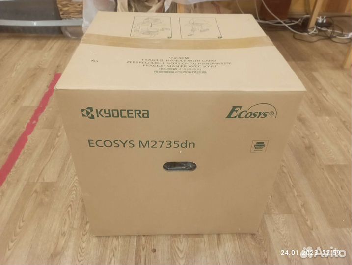 Мфу лазерный Kyocera Ecosys M2735dn, A4, лазерный
