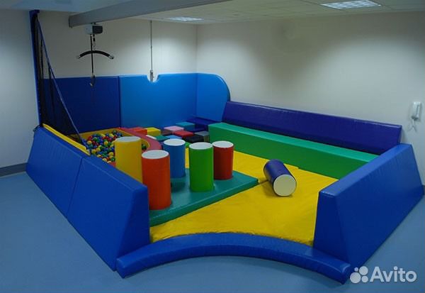 Мягкие бортики для детских игровых зон