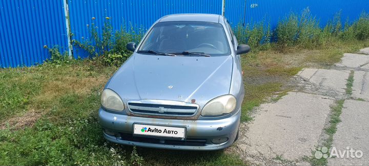 Chevrolet Lanos 1.5 МТ, 2006, битый, 293 520 км
