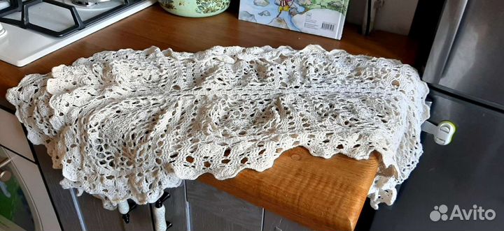 Салфетка вязаная вручную ажурная (под заказ)