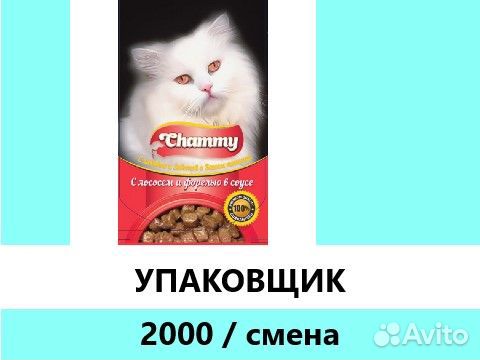 Упаковщик без опыта, работа с проживанием Ефремов