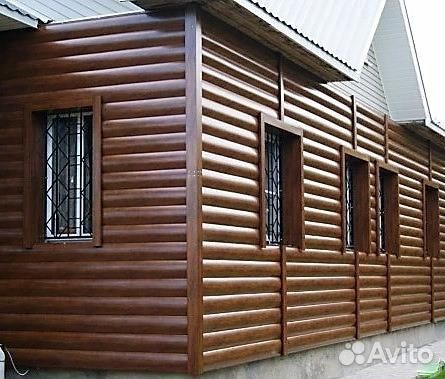 Металлосайдинг Евробрус/Бревно