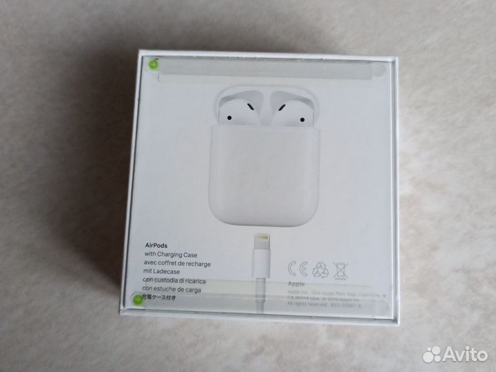 Наушники apple airpods 2