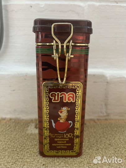 Ж/б коробка от чая