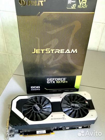 Gtx 1070 Ti 8Gb Gddr5 Palit Jetstream/Идеал