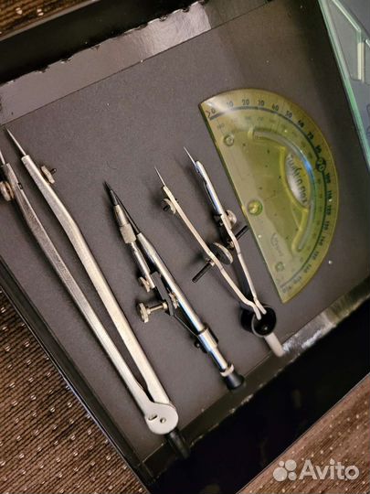 Набор для черчения Циркули, линейки