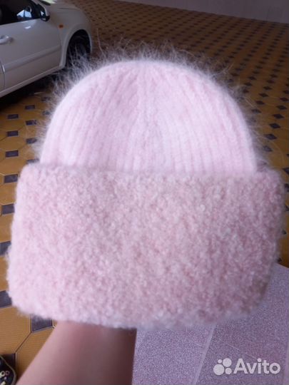 Шапка зимняя и снуд женская