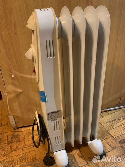 Масляный обогреватель scarlett