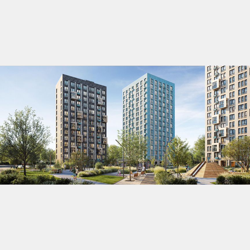 1-к. квартира, 40,9 м², 15/17 эт.