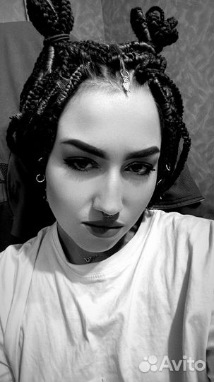 Канекалон и комплект афрокос