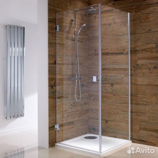 Стеклянные душевые перегородки