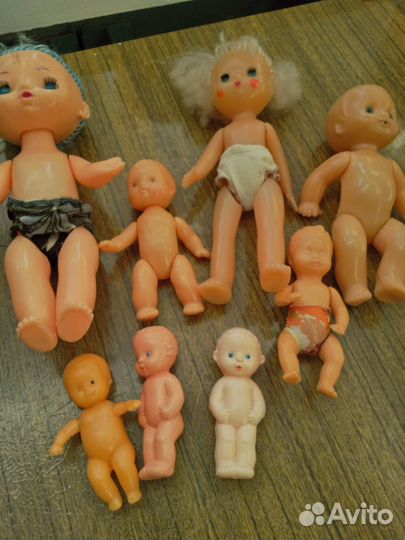Куклы пупсы пакетом