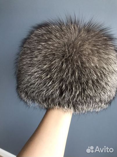 Шапка из чернобурки