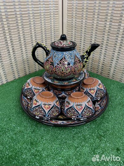 Чайный сервиз Бисер