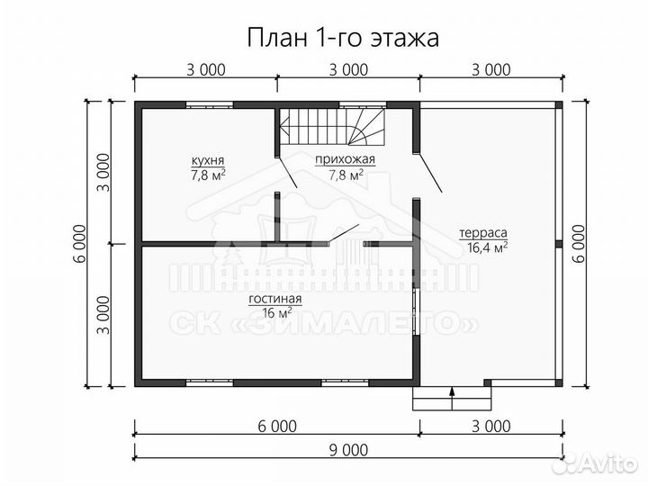 Каркасный дом под ключ