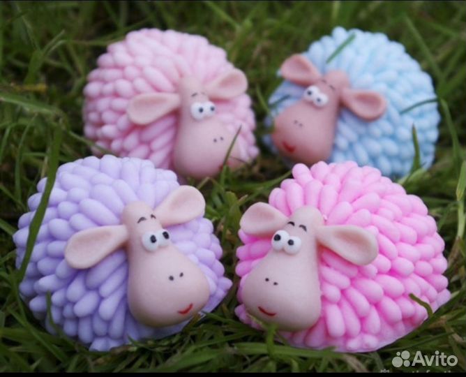 Мыло ручной работы животные