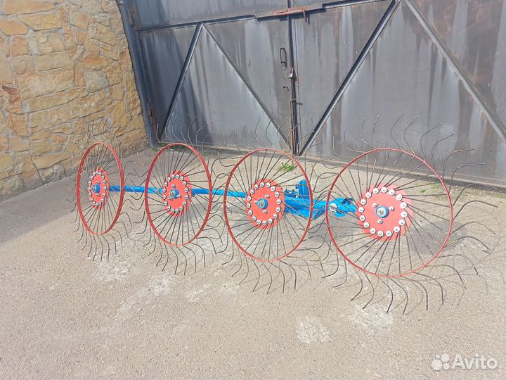 Грабли ворошилка 4 колеса 220 см захват