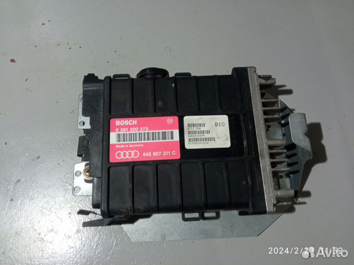 Блок управления двигателем audi 80 b4