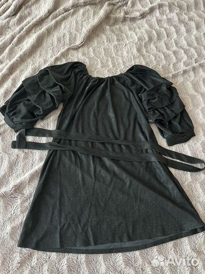 Платье с люрексом