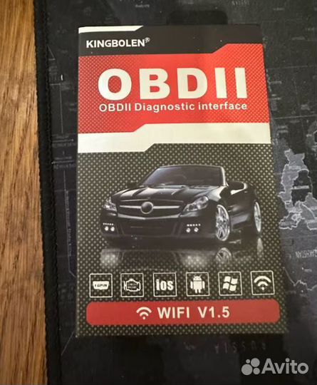 ELM327 V1.5 OBD2 сканер PIC18F25K80 BT/Wifi ELM327