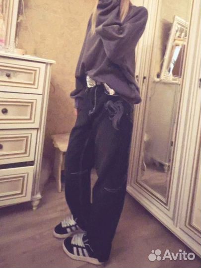 Джинсы бэгги