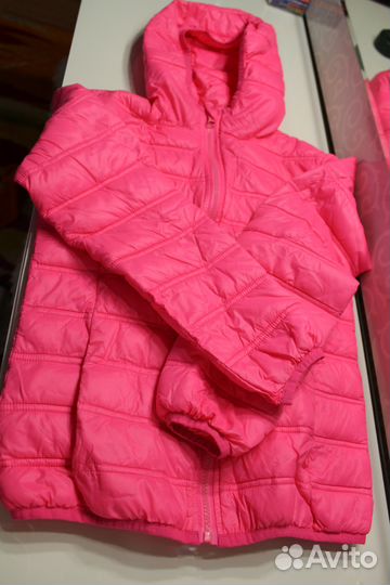Курточка розовая демисезонная